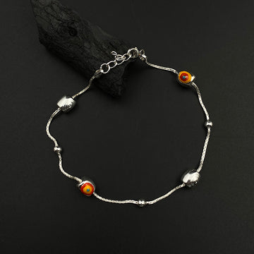 Trippy Enamel Anklet